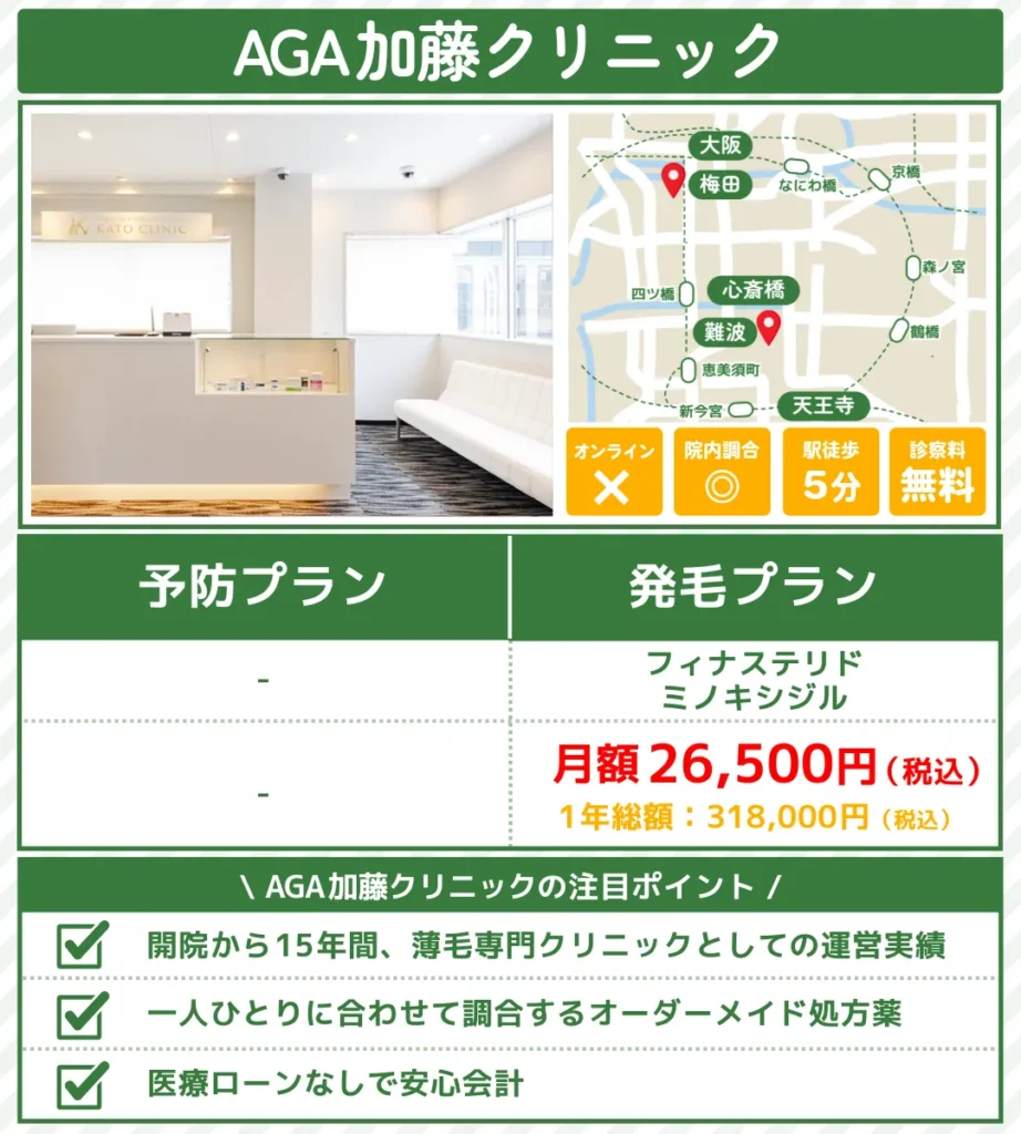 AGA治療_大阪_AGA加藤クリニック