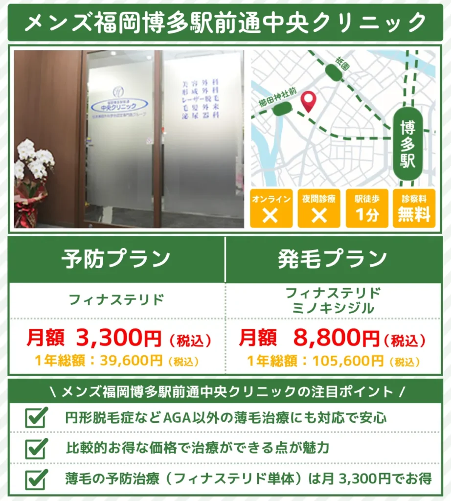 aga治療_福岡_メンズ福岡博多駅前通中央クリニック