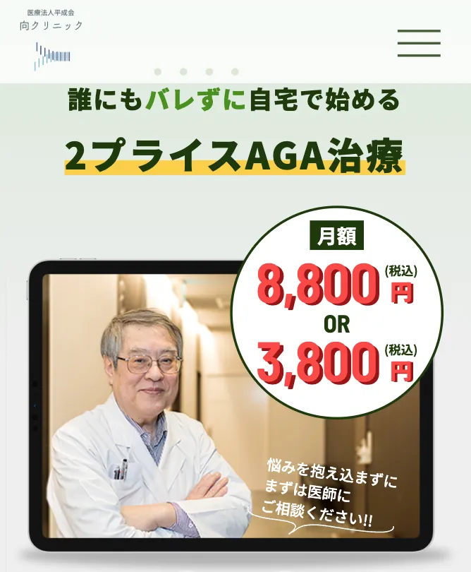 AGA治療クリニック_向クリニック