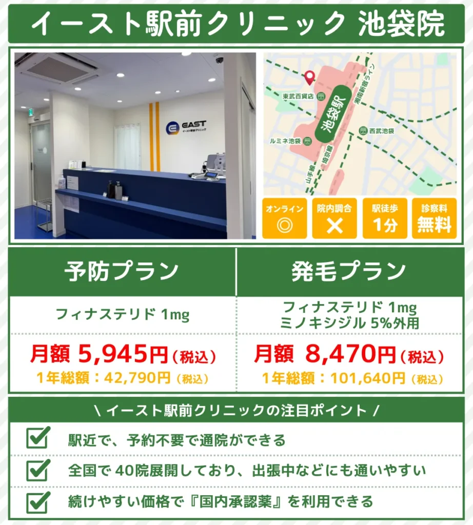 イースト駅前クリニック_池袋院